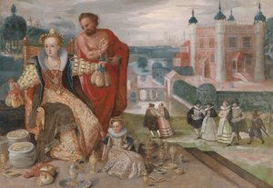 Allegorie van de gierigheid door Unbekannt Unbekannt